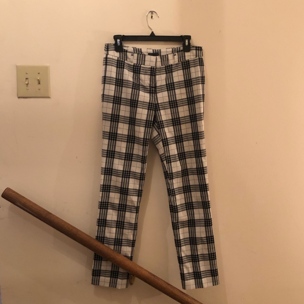 plaid tilden like pants